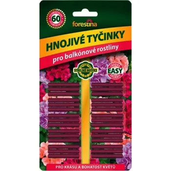 Hnojivo Forestina tyčinky balkónové 30 ks