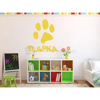 Samolepící dekorace Nálepky na stěnu - Stopa - dekorace-steny.cz - 40 x 50 cm - 204