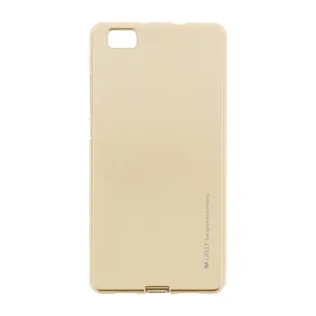 Pouzdro na mobilní telefon GOOSPERY Mercury iJelly Metal Huawei P8 LITE zlaté