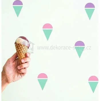 Samolepící dekorace Sada samolepek | Zmrzliny | Dekorace-steny.cz | 4 x 7 cm - 28 kusů