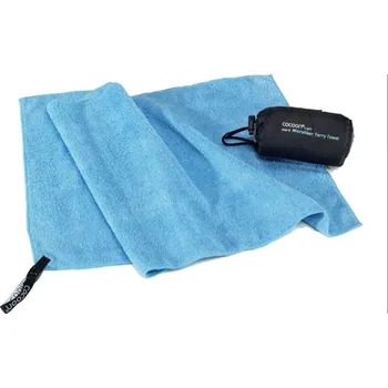 Ručník Cocoon cestovní ručník Microfiber Terry Towel Light L fjord blue