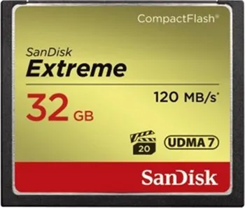 Paměťová karta SanDisk CF 32 GB Extreme (SDCFXSB-032G-G46)