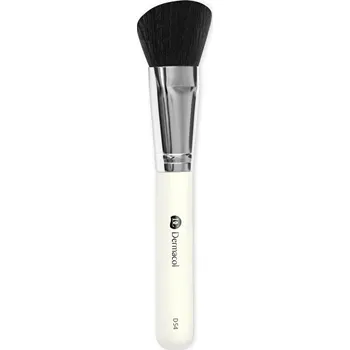 Dermacol Zkosený kosmetický štětec na tvářenku a bronzer D54