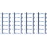 Ausini koleje - rovné, 4 ks