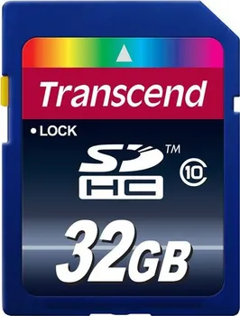 Paměťová karta Transcend SDHC 32 GB Class 10 (TS32GSDHC10)