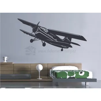 Samolepící dekorace Samolepky na stěnu - Letadlo Antonov An-2 - dekorace-steny.cz - 40 x 120 cm - 564