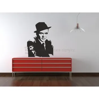 Samolepící dekorace Samolepicí dekorace - Frank Sinatra - dekorace-steny.cz - 60 x 80 cm - 590