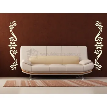 Samolepící dekorace Dekorace-steny.cz - Samolepicí tapety - Květinová bordura - 170