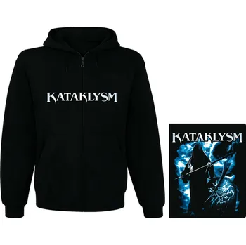 Pánská mikina mikina s kapucí a zipem Kataklysm - Reaper