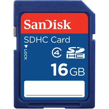Paměťová karta SanDisk SDHC 16 GB Class 4 (SDSDB-016G-B35)
