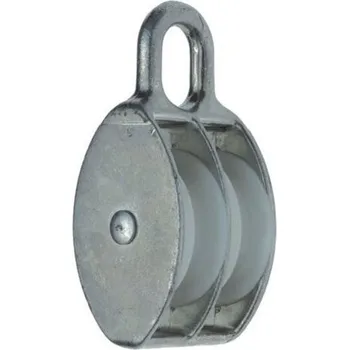 Jištění Kladka dvojitá s nylonovou rolnou 9/40 mm