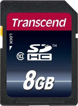 Paměťová karta Transcend SDHC 8 GB Class 10 (TS8GSDHC10)