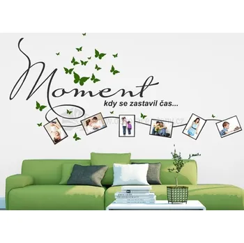 Samolepící dekorace Samolepka - Fotorámeček Moment - dekorace-steny.cz - 60 x 120 cm - 314
