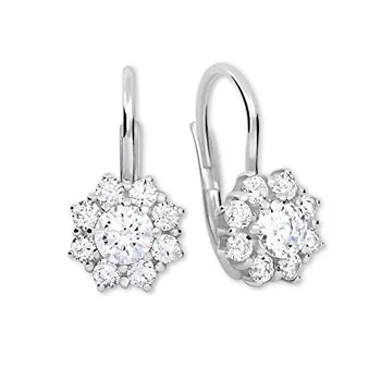 Náušnice Brilio Silver 436 001 00322 04 čiré