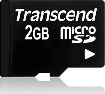 Paměťová karta Transcend Micro SD 2 GB (TS2GUSDC)