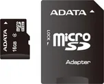 Adata microSDHC 16 GB Class 4 + SD…