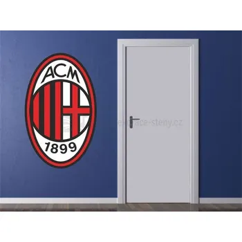 Samolepící dekorace Samolepka na zeď - AC Milán - dekorace-steny.cz - 30 x 45 cm - 711