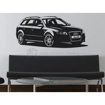 Samolepící dekorace Samolepky na zeď - Audi RS4 - dekorace-steny.cz - 60 x 140 cm - 016