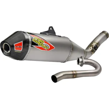 Výfuk pro motocykl Výfuk PRO CIRCUIT TI-6 TITANIUM WITH CARBON END CAP pro SUZUKI RMZ 450 2018 (EXHAUST SYSTEM)