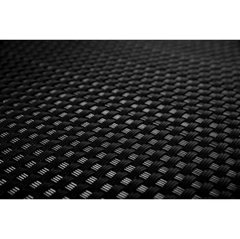 balkonová zástěna Umělý ratan - metráž, černý RD04, výška 1m