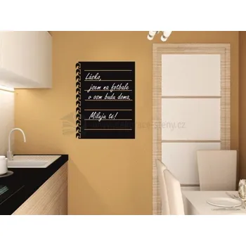 Samolepící dekorace Samolepicí tabule - Diář - dekorace-steny.cz - 40 x 50 cm - 297