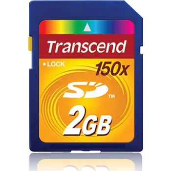 Paměťová karta Transcend Secure Digital (150X) 2GB 