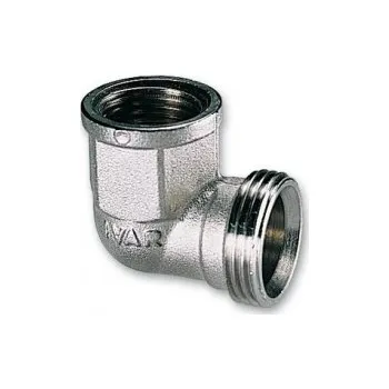 Instalatérský materiál Ivar CS Koleno IVAR.RR 4712, závit vnitřní F - Eurokonus (EK), nikl
