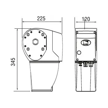Came Motor 230V pro průmyslová vrata IP54