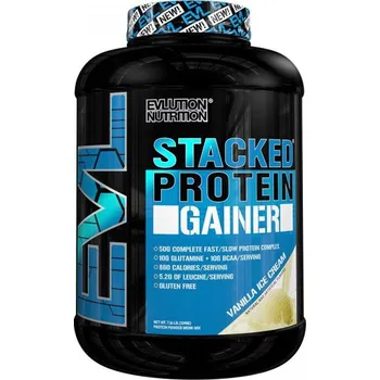 Gainer Recenze EVLution Nutrition Stacked protein gainer 3248 g čokoláda