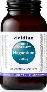 Viridian High potency Magnesium 300 mg 120 cps.