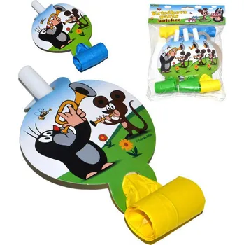 Karnevalový doplněk Wiky Frkačka na párty Krteček 6 ks