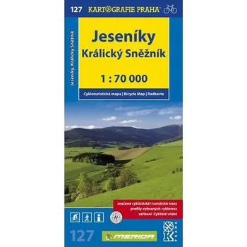 Jeseníky, Králický Sněžník (127) 1:70 000 - Kartografie Praha