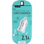 Autodobíječ Trumpet CC013 Dual 2.1 A bílý