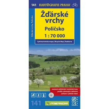 Žďárské vrchy, Poličsko (141) 1:70 000 - Kartografie Praha