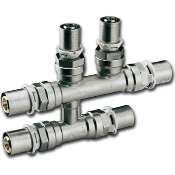 Fitinka Ivar CS Odbočovací kus Press pro dopojení otopných těles IVAR.PT 5728