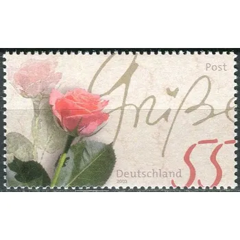 Poštovní známka (2003) MiNr. 2317 ** - Německo - Pozdrav - růže