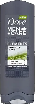 Sprchový gel Dove Sprchový gel na tělo a tvář Elements Men+Care