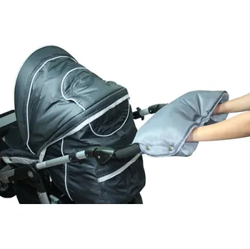 Dětské zboží Emitex Rukávník ke kočárku Šedý