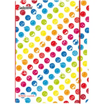 Sešit Herlitz flex A4 2 x 40 listů čtverečkovaný + linkovaný