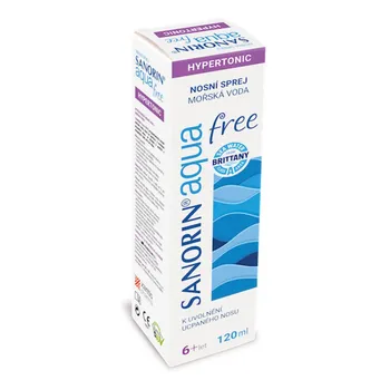 Nosní sprej Sanorin Aqua Free sprej 120 ml