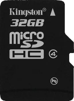 Paměťová karta Kingston microSDHC 32 GB Class 4 (SDC4/32GBSP)