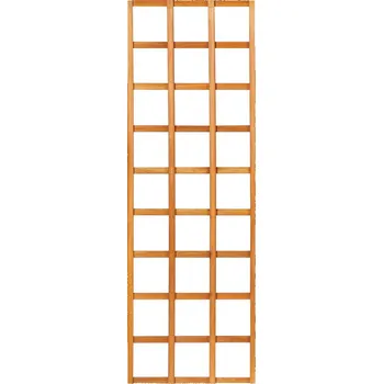 Opora na rostlinu Ozdobná mřížka bez rámu z tvrdého dřeva 180x60 (Ozdobná dřevěná mříž z tvrdého dřeva)