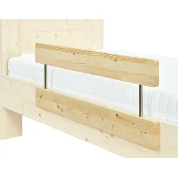 Noční stolek Zábrana na bočnici smrk dvojdílná