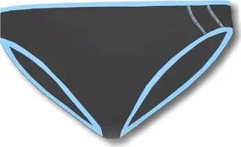 Dámské termo spodní prádlo Sensor Lissa kalhotky černá/modrá