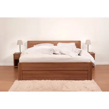 BMB Postel Marika Family ostrá - masivní buk Moření: lak, Provedení: Bez roštu, Rozměr: 160 x 200 cm