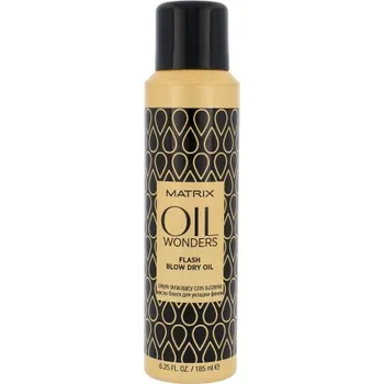 Vlasová regenerace Matrix Oil Wonders Flash Blow Dry Oil 185 ml