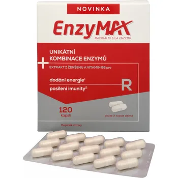 Přírodní produkt Salutem Pharma Enzymax R 120 cps.