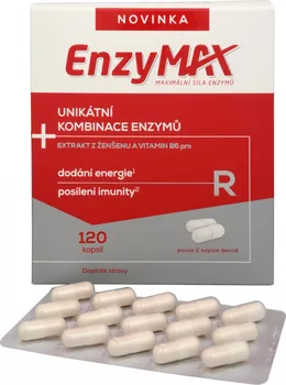 Přírodní produkt Salutem Pharma Enzymax R 120 cps.