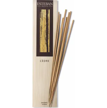 Čajovna Esteban Paris Parfums ESTEBAN VONNÉ TYČINKY - CEDR, 20 KS