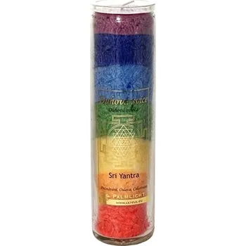 Svíčka Čakrová svíce 7 čaker